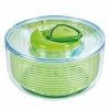 Cheapest 🎁 Zyliss Easy Spin Salad Spinner - Salad Spinner With Pull Cord - Lettuce Colander - Manual Vegetable And Fruit Washer And Dryer - Dishwasher Safe Vegetable Spinner With Brake - Green/White, Large ⭐