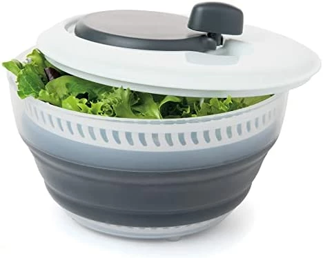Wholesale β€οΈ Prepworks By Progressive Collapsible Salad Spinner - 3 Quart Gray π - Image 4