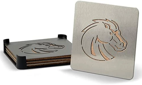 Buy π YouTheFan NCAA Boasters, 4-Piece Stainless Steel Laser-Cut Team Coaster Set π - Image 11