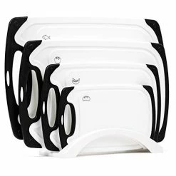 Outlet 🎉 SMIRLY Plastic Cutting Board Set - Plastic Cutting Boards For Kitchen Dishwasher Safe, Chopping Board Set, Extra Large Cutting Board Plastic, Small Cutting Board, Kitchen Cutting Board Large 😀