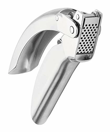 Promo β Kuhn Rikon Epicurean Garlic Press, Stainless Steel, 6.5 X 1 X 1.5 Inches, Silver π