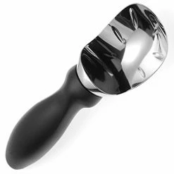 Discount 🧨 Spring Chef Ice Cream Scoop With Comfortable Handle, Black ✔️