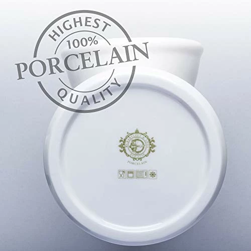 Promo π WM Bartleet & Sons 1750 T56 Traditional Porcelain Large Salt Pig β White π - Image 5