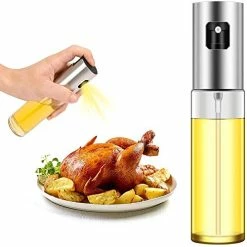 Cheapest 🛒 PUZMUG Oil Sprayer For Cooking, Olive Oil Sprayer Mister, 105ml Olive Oil Spray Bottle, Olive Oil Spray For Salad, BBQ, Kitchen Baking, Roasting White 👏