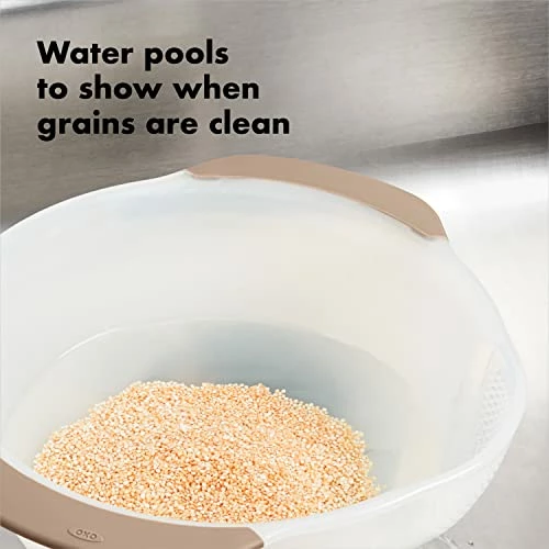 Promo π OXO Good Grips Rice & Small Grains Washing Colander π₯ - Image 3
