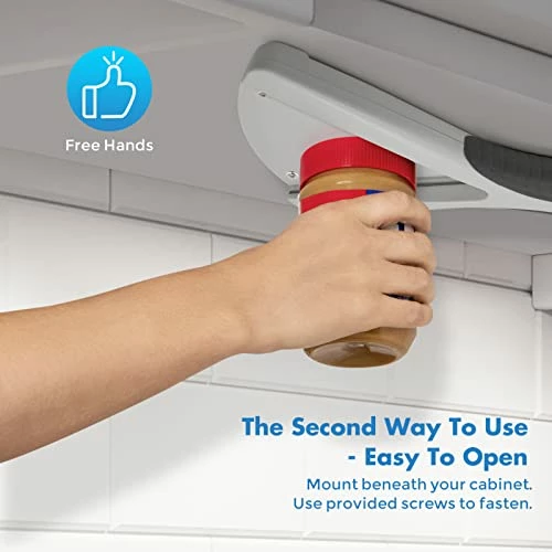 Coupon π Jar Opener|Effortless Jar Opener For Weak Hands & Seniors With Arthritis Jar Lid Opener For Arthritic Hands- Opens Any Size Jar Perfect Gift For Seniors & Weak Hands βοΈ - Image 2