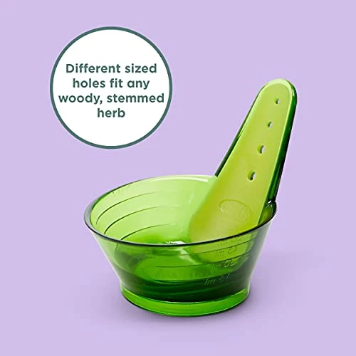 Outlet ✨ Chef'n Zipstrip Herb Stripper, Arugula/Avocado 🧨 - Image 3