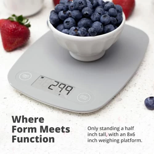 Hot Sale π Greater Goods Gray Food Scale - Digital Display Shows Weight In Grams, Ounces, Milliliters, And Pounds | Perfect For Meal Prep, Cooking, And Baking | A Kitchen Necessity Designed In St. Louis Mint Green π - Image 2