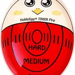 Top 10 ⭐ NobleEgg Egg Timer Pro | Soft Hard Boiled Egg Timer That Changes Color When Done | No BPA, Certified ✔️