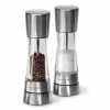 Budget 🧨 COLE & MASON Derwent Salt And Pepper Grinder Set - Stainless Steel Mills Include Gift Box, Gourmet Precision Mechanisms And Premium Sea Salt And Peppercor 🎉