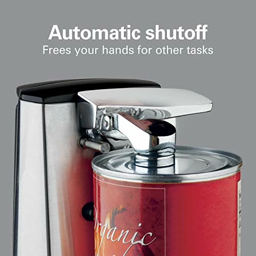 Top 10 π Hamilton Beach Electric Automatic Can Opener With Easy-Clean Detachable Cutting Lever, Cord Storage, Knife Sharpener, Brushed Stainless S β¨ - Image 2