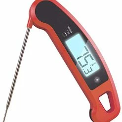 Best Sale 🧨 Lavatools Javelin PRO Duo Ambidextrous Backlit Professional Digital Instant Read Meat Thermometer For Kitchen, Food Cooking, Grill, BBQ, Smoker, 🍬 Candy, Home Brewing, Coffee, And Oil Deep Frying Pand 💯
