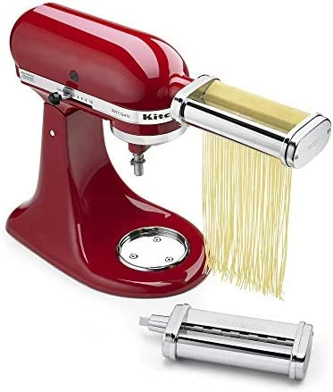 Discount π KitchenAid 3-Piece Pasta Roller & Cutter Set Attachment, Silver π - Image 7