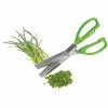 Top 10 ⌛ Westmark Germany Stainless Steel 5-Blade Herb Scissors With Cleaning Comb (Green) 🔔