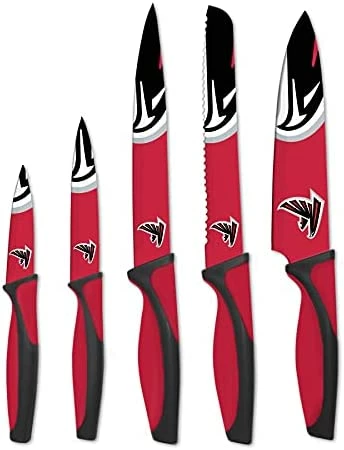 Cheapest ✔️ The Sports Vault NFL Dallas Cowboys 5-Piece Kitchen Knif ⌛ - Image 5