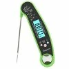 Best Sale 🎉 Searon Meat Thermometer For Cooking - Instant Read Food Thermometer For Kitchen BBQ Grilling Smoker Baking Turkey... (Green + Black) Black+whit ✨