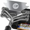 Flash Sale ❤️ Kitchen Perfection KP 3 In 1 Dream Set- Safe Grill Cleaning Kit - Bristle Free Grill Brush For Outdoor Grill W/ Grill Scraper +Heavy Duty Grill Mat|Best BBQ Brush For Grill Cleaning | Grill Accessories For All Grills ⌛