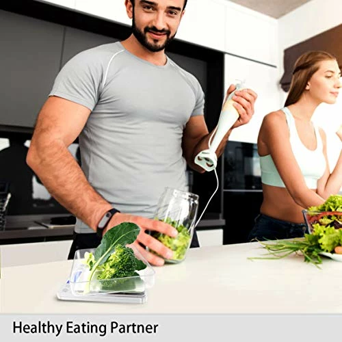 Buy π Fuzion Digital Kitchen Scale 3000g/ 0.1g, Pocket Food Scale 6 Measure Modes, Gram Scale With 2 Trays, LCD, Tare, Digital Scale Grams And Ounces For Food, Cooking, Nutrition, Reptiles(Battery Included) Gold π - Image 5