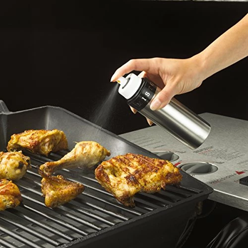 Top 10 𧨠Misto Brushed Aluminum Oil Sprayer, Silver π - Image 2