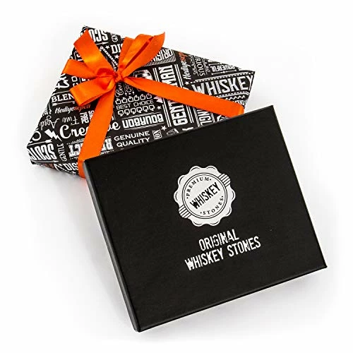 Coupon π₯ Premium Whiskey Stones Gift Set With 12 Pcs Stones And Bag. Whiskey, Bourbon, Cognac, Scotch,Gin, Wine Beverage. Marble Reusable Ice Cubes. π Birthday Gift For Whiskey Lovers.β¦ (Dark Grey) Dark Gray π