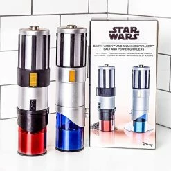 Best Sale 🤩 Star Wars Lightsaber Electric Salt And Pepper Mill Grinder (Pack Of 2) ✔️