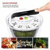 Best reviews of 🛒 TIKMIEN Salad Spinner，Cleaning, Dehydration And Storage Three-in-one，Leverage Principle Improves Dehydration Efficiency 🔥