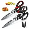 Top 10 👍 Zydxcccy Kitchen Scissor For General Use 2-Packs,Heavy Duty Kitchen Raptor Meat Shears,Dishwasher Safe Cooking Scissors, Stainless Steel Multi-function Scissors For Food,Chicken,Poultry, Fish, Pizza,Herbs ✨