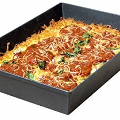 Deals 😀 Lloyd Pans Kitchenware LloydPans Kitchenware 10 By 14 Inch Detroit Style Pizza Pan USA Made Hard-Anodiz 🤩