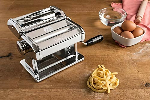 Best deal π₯° MARCATO Atlas 150 Pasta Machine, Made In Italy, Includes Cutter, Hand Crank, And Instructions, 150 Mm, Stainless Steel 𧨠- Image 2