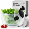 Brand new 👏 Joined Salad Spinner With Drain, Bowl, And Colander - Quick And Easy Multi-Use Lettuce Spinner, Vegetable Dryer, Fruit Washer, Pasta And Fries Spinner - 3.7 Qt ✨