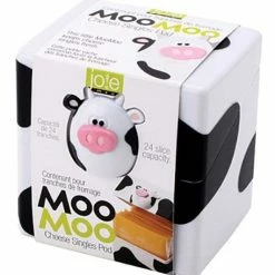 Cheap 👏 Joie Kitchen Moo Cow Sliced Cheese Container For Fridge | Fun Cheese Vault Keeps Cheese Fresh And Delicious 👏
