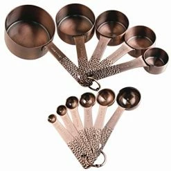 Wholesale π Smithcraft Measuring Cups And Spoons Set, Copper Measuring Cups And Spoons, Stainless Steel Measuring Cups And Spoons, 5 Measurer Cups 6 Measure Spoons, Copper Measure Cups, Copper Measuring Spoons B: Copper-6 Pieces π―