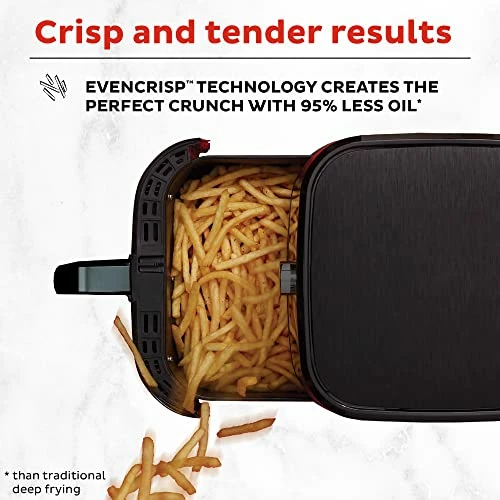 Outlet π Instant Vortex 5.7QT Air Fryer Oven Combo, From The Makers Of Instant Pot, Customizable Smart Cooking Programs, Digital Touchscreen, Nonstick And Dishwasher-Safe Basket, App With Over 100 Recipes π - Image 5