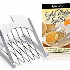 Discount 🤩 Sirius Chef English Muffin Splitter For Biscuit And Crumpets, Useful Kitchen Tool ⌛