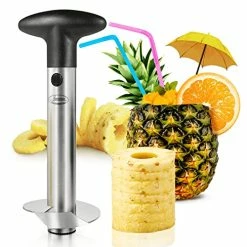 Buy ✔️ Newness Focus On Stainless Steel Pineapple Corer, [Upgraded, Reinforced, Thicker Blade] Newness Premium Pineapple Corer Remover, Stainless Steel Pineapple Core Remover Tool For Home & Kitchen With Sharp Blade For Diced Fruit Rings Y ❤️