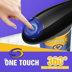 Outlet 👍 Dr.jar One Touch Electric Can Opener Easy Open Any Can Sizes With No Sharp Edge, Food Safe Battery Operated Handheld Can Opener, Kitchen Gadget Gift For Chef, 👩 Women And Senior With Arthritis 🔥