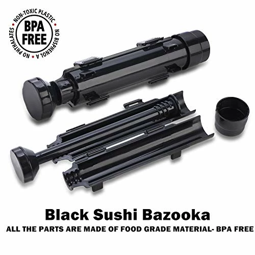 Top 10 β FUNGYAND Sushi Making Kit, All In One Sushi Bazooka Maker With Bamboo Mats, Bamboo Chopsticks, Avocado Slicer, Paddle, Spreader, Sushi Knife, Chopsticks Holder, Cotton Bag, DIY Sushi Roller Machine π - Image 2