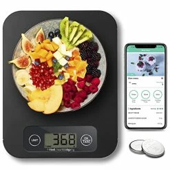 Brand new ✨ URAMAZ Smart Food Scale For Weight Loss, Kitchen Food Scales Digital Weight Grams And Oz With Nutritional Calculator, Food Weight Scale For Diet, Keto, Macro, Calorie, Baking, Meal Prep 0.1oz/11lb Black ✨