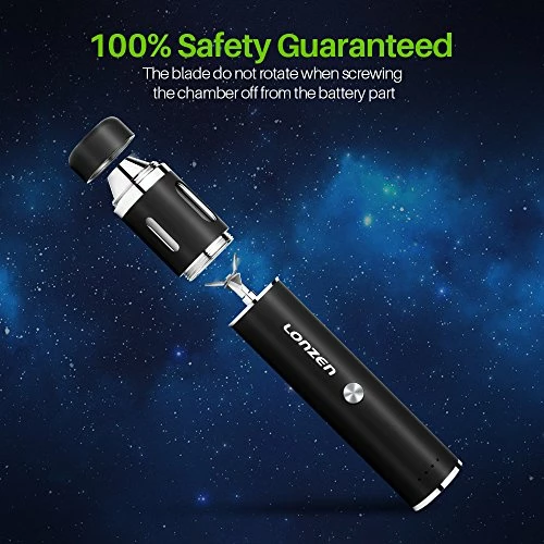 Wholesale π₯ Rechargeable Electric Dry Herb Grinder - LONZEN 2018 Best Design. Crush The Toughest Spice With Heavy Duty Stainless Steel Blades. Clear Glass Dispenser Window. 2 - Year Warranty π - Image 6