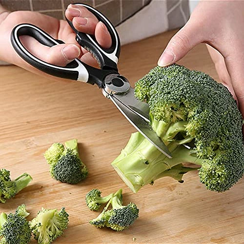 Flash Sale π Kitory Kitchen Shears - Ultra Sharp Premium Scissors With Sheath - Heavy Duty Poultry Shears-Nut Cracker-Bottle Opener- Multi Purpose Scissors Shears01+02 βοΈ - Image 6