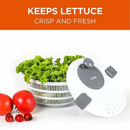 Discount π Commercial Chef Salad Spinner BPA Free, Wash And Dry Lettuce And Vegetables π
