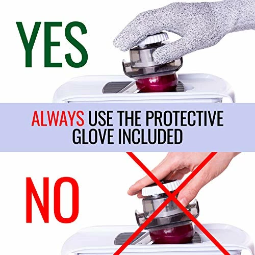 Best deal 🎉 Fullstar 6-in-1 Mandoline Slicer For Kitchen, Cheese Grater, Vegetable Spiralizer And Veggie Slicer For Cooking & Meal Prep (Kitchen Gadgets Organizer & Safety Glove Included) 🧨 - Image 3