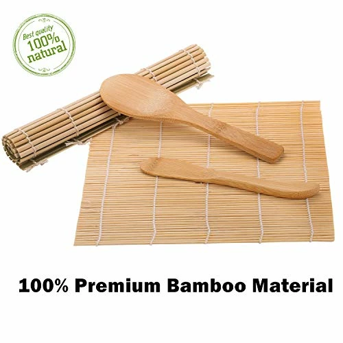 Top 10 β FUNGYAND Sushi Making Kit, All In One Sushi Bazooka Maker With Bamboo Mats, Bamboo Chopsticks, Avocado Slicer, Paddle, Spreader, Sushi Knife, Chopsticks Holder, Cotton Bag, DIY Sushi Roller Machine π - Image 3