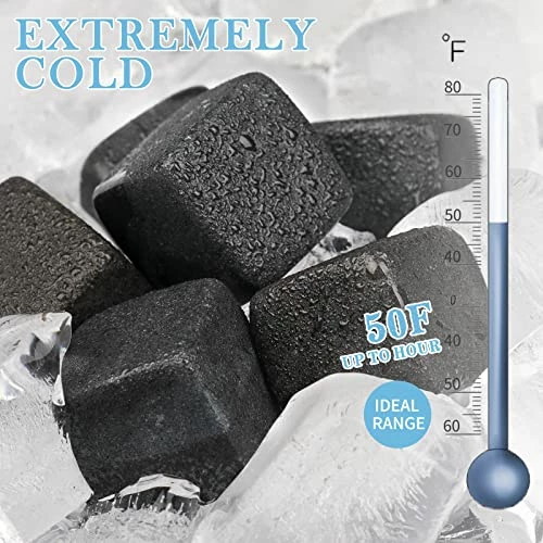 Deals π Oaksea π Birthday Gifts For Men, Whiskey Stones Rocks Chilling Gifts Set With Whiskey Glasses, Gift For Anniversary β Christmas For Dad Him Husband Boyfriend Brother, Cool Bourbon Scotch Cocktail Set Gift π - Image 4