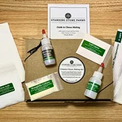 Buy 🎁 Standing Stone Farms Ultimate Cheese Making Kit - Mozzarella, Burrata, Feta, Halloumi, Cheddar Cheese Curds, Monterey Jack, Cream Cheese, Marscapone, Chèvre, Ghee And More 🌟