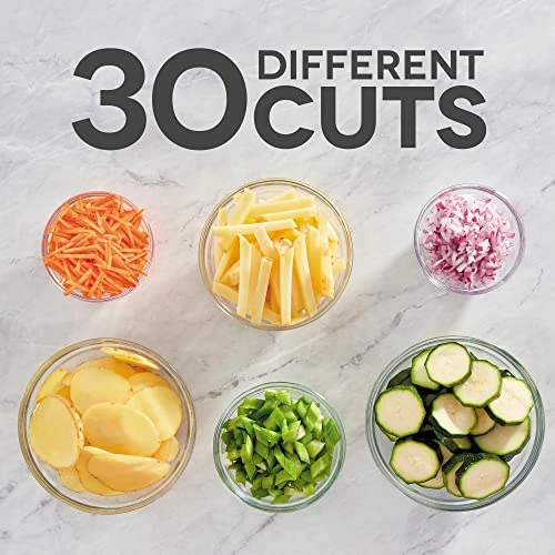 Coupon 🥰 DASH Safe Slice® Mandoline Slicer, Julienne + Dicer For Vegetables, Meal Prep & More With 30+ Presets & Thickness Adjuster - Aqua 🥰 - Image 3