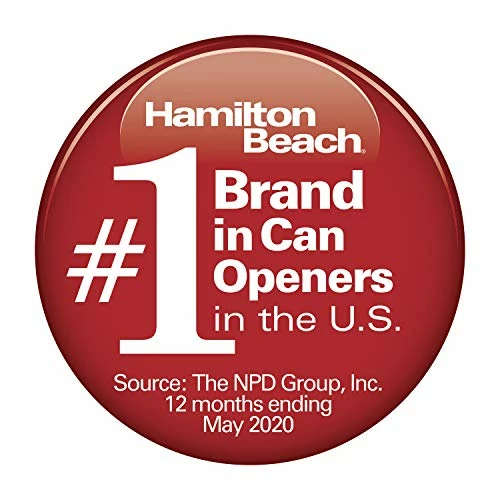 Top 10 π Hamilton Beach Electric Automatic Can Opener With Easy-Clean Detachable Cutting Lever, Cord Storage, Knife Sharpener, Brushed Stainless S β¨ - Image 5