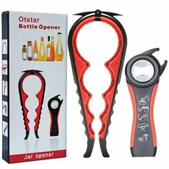 Best deal 🤩 Otstar Jar Opener Bottle Opener And Ring Pull Can Opener For Seniors, Arthritis Hands And Anyone With Low Strength, Arthritis Jar Openers Get Lids Off Easily White/green 🥰