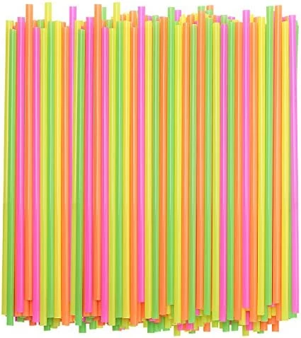 Flash Sale π₯° Rupert & Jeoffrey's Trading Co. Disposable Drinking Straws - 7 3/4 Inches Long - Standard Size (Clear, 250) π - Image 9
