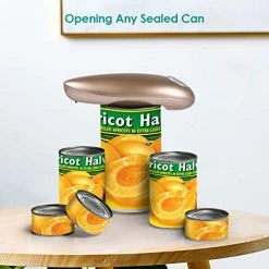 New 🧨 Asingleer Electric Can Opener Kitchen, One Touch Automatic Hands Free Magnetic No Sharp Edges Battery Opener, Best Kitchen Gadgets 👩 Women, Arthritis & Seniors, Champagne, 6.61 X 2.87 X 2.05 Inch ⭐